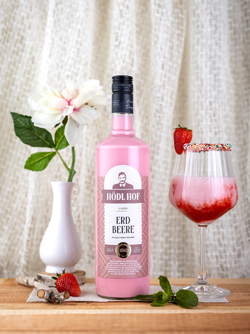 Hödl Hof Erdbeere Cremelikör | 16% Vol. | 1,0l