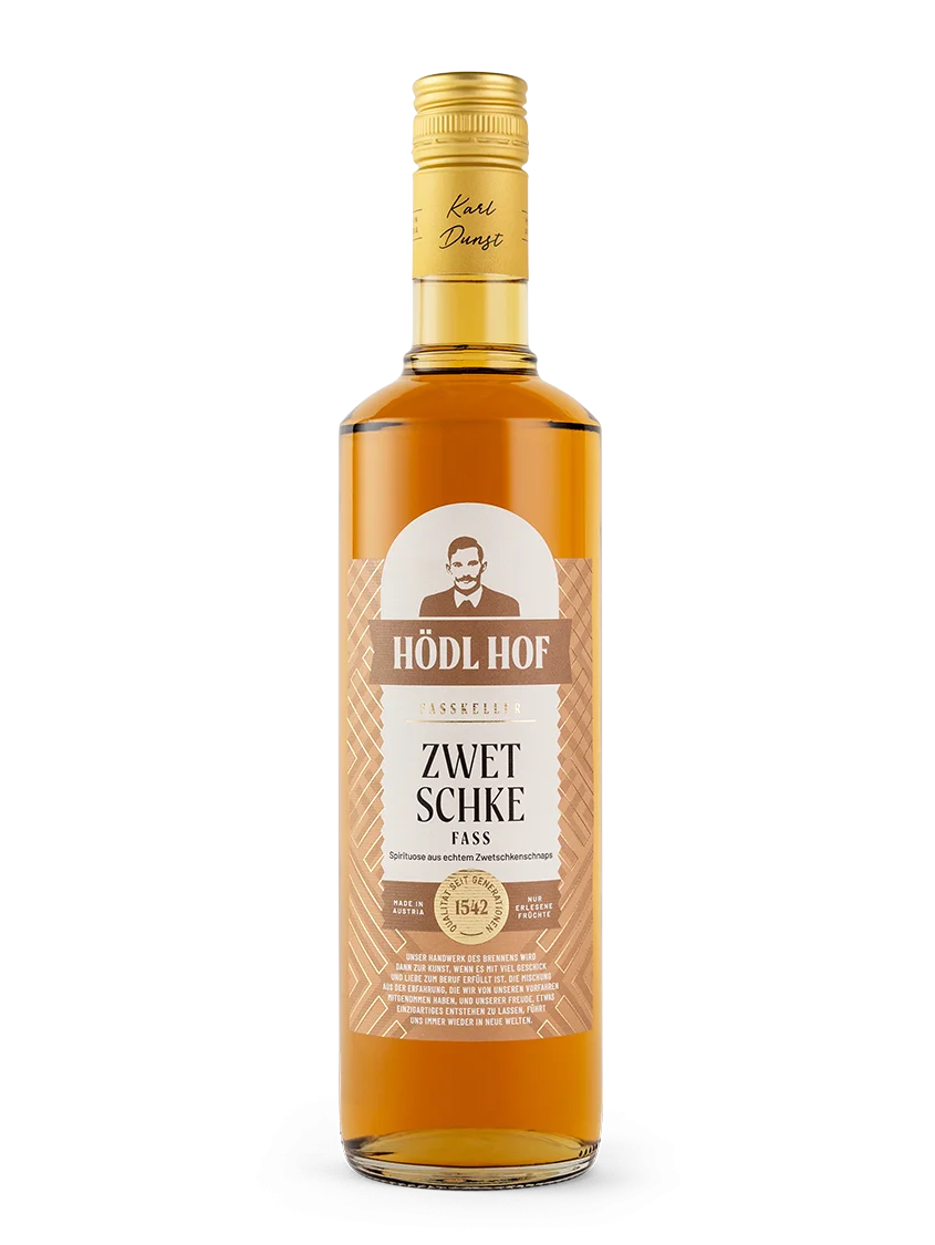 Hödl Hof Zwetschke Fass Schnaps Fassgelagert | 38% Vol. | 0,7l