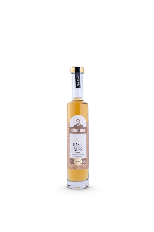 Hödl Hof Haselnuss Fass Schnaps Fassgelagert | 38% Vol. | 0,2l