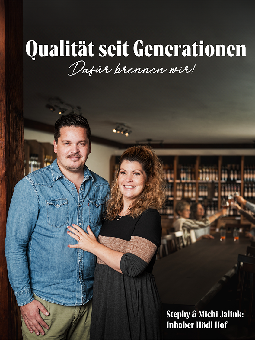Hödl Hof Wamperl Stamperl Zirbenherz Likör | Vol. 25% | 24x0,02l Mini Box